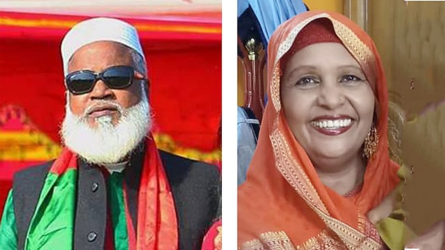 সাবেক সাংসদ এ কে এম এ আউয়াল ও তাঁর স্ত্রী লায়লা পারভীন। ছবি: সংগৃহীত