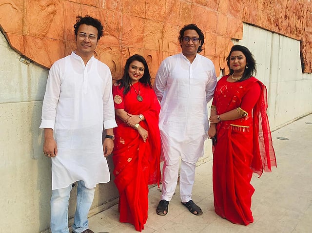 শান, অবন্তি, সাব্বির ও ঝিলিক। ছবি: সংগৃহীত