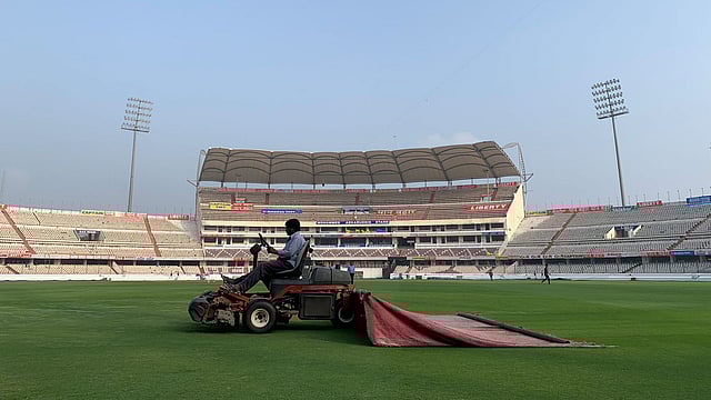 রাজীব গান্ধী স্টেডিয়াম। ছবি: টুইটার