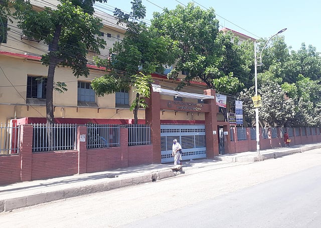 করোনায় আক্রান্তদের চিকিৎসা দেওয়ার নির্ধারিত একটি হাসপাতাল ঢাকা মহানগর জেনারেল হাসপাতাল। ছবি: আসাদুজ্জামান