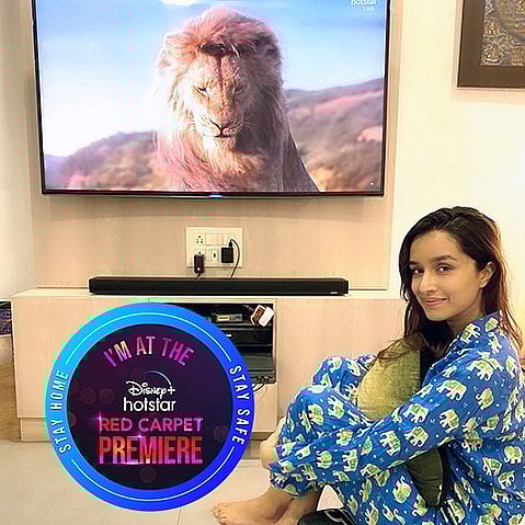 শ্রদ্ধা কাপুরও স্টার ওয়ার্সের ভক্ত। ছবি: ইনস্টাগ্রাম