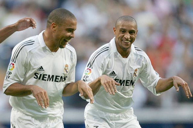 রিয়াল মাদ্রিদের দিনগুলিতে রবার্তো কার্লোস। ছবি: এএফপি