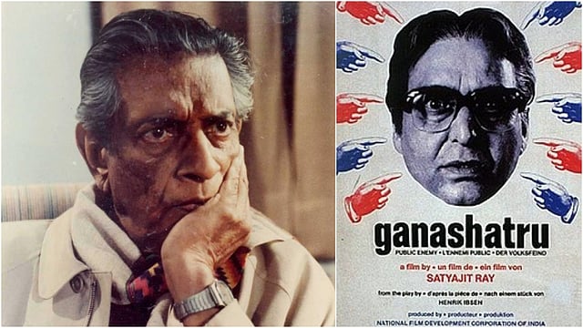 ঘরে বসে সত্যজিৎ বানিয়েছিলেন `গণশত্রু` ছবিটি। ছবি: সংগৃহীত