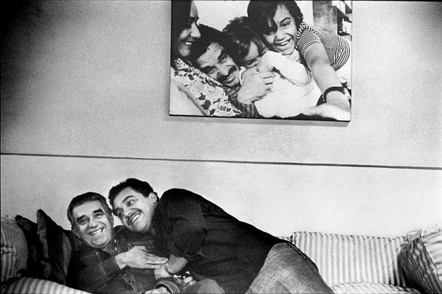 রোদ্রিগো গার্সিয়া ও বাবা মার্কেস