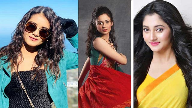 ঐশী, তিশা, পূজা। ছবি: সংগৃহীত