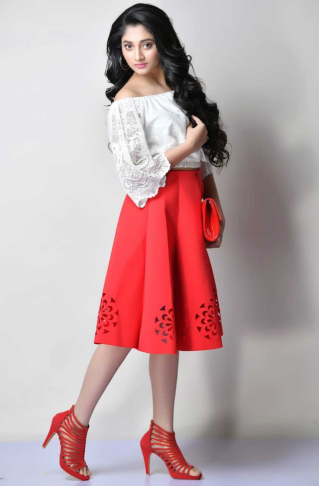 পূজা চেরির বিরিয়ানি রান্না করার ইচ্ছা।