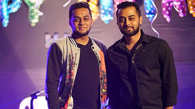 দুই ভাই হৃদয় খান ও প্রত্যয় খান । ছবি: সংগৃহীত