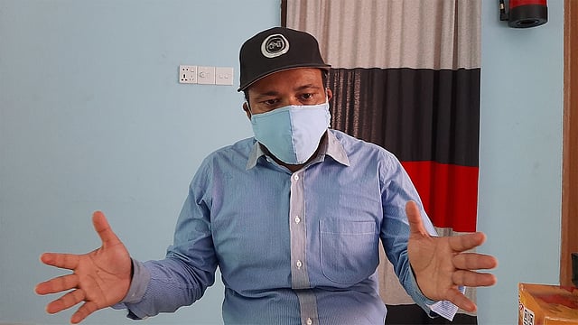 মামুনুর রহমান। ছবি: মানসুরা হোসাইন