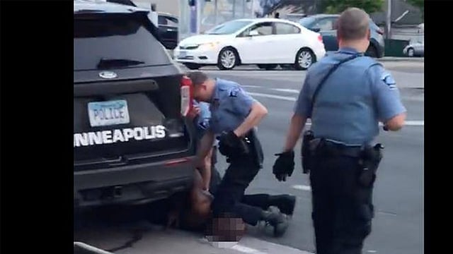 জর্জ ফ্লয়েডের মৃত্যুতে প্রতিবাদের ঝড় উঠেছে যুক্তরাষ্ট্রে। ফাইল ছবি