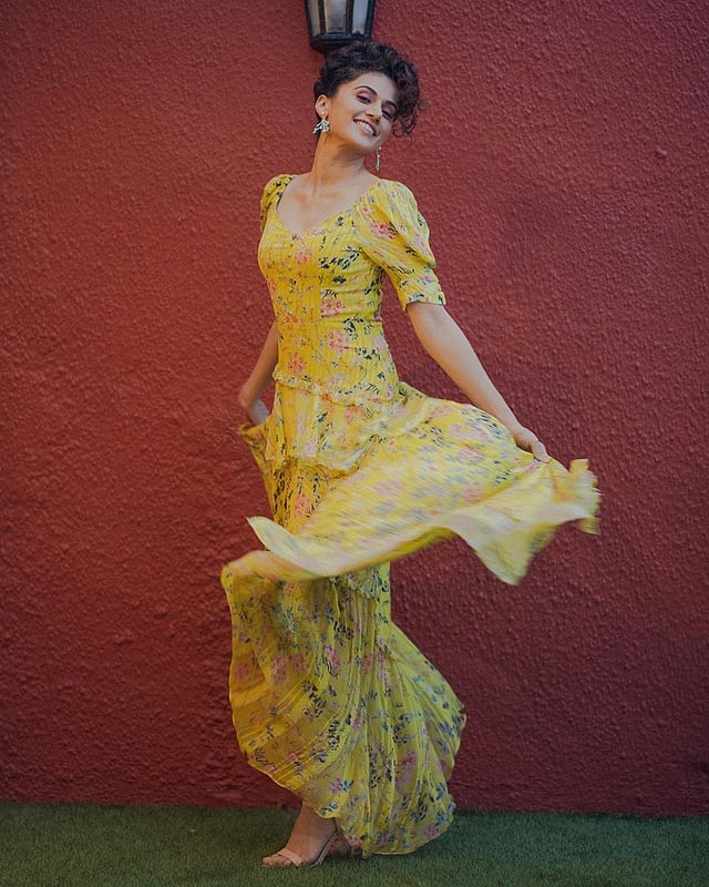 তাপসীকে শেষ পর্দায় দেখা গেছে থাপ্পড় ছবিতে। ছবি: ইনস্টাগ্রাম