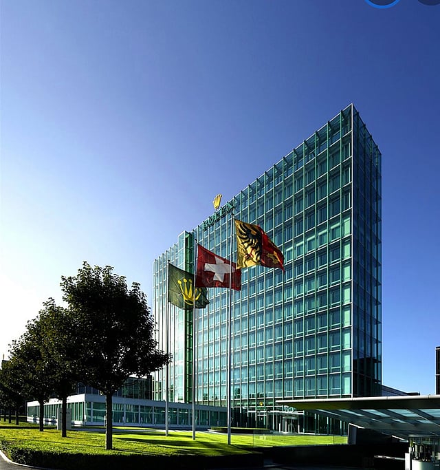 রোলেক্স ঘড়ির সদর দপ্তর সুইজারল্যান্ড। ছবি: লেখক