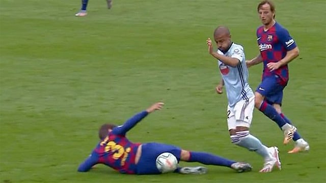 এই মুহূর্তই ম্যাচের ভাগ্য গড়ে দিয়েছে। ছবি: টুইটার