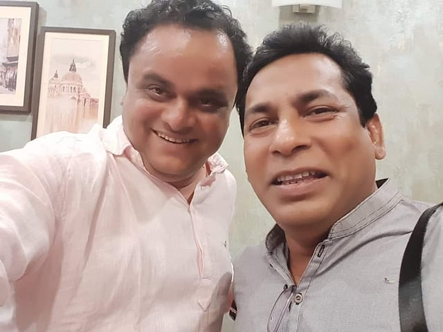 পশ্চিমবঙ্গের ব্রাত্য বসু পরিচালিত ‘ডিকশনারি’ ছবিতে অভিনয় করেছেন মোশাররফ করিম। ছবি: ফেসবুক থেকে