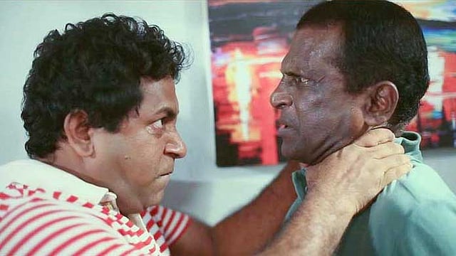 মোশাররফ করিম ও হাসান মাসুদ একটি নাটকের দৃশ্যে। ছবি: সংগৃহীত