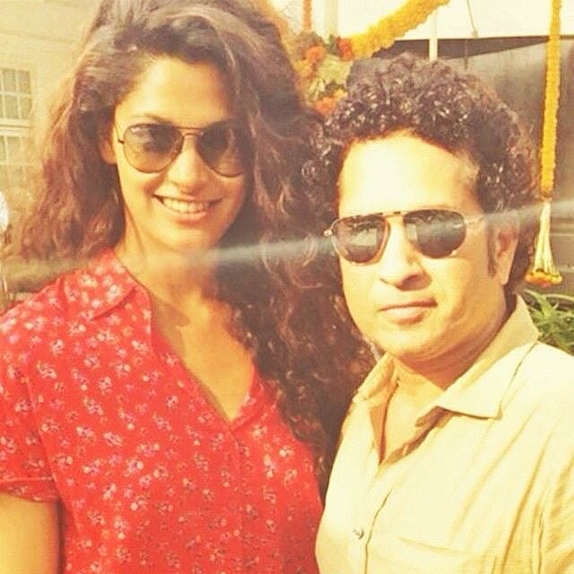 শচীন টেন্ডুলকার শিয়ামি খেরের অভিনয়ের প্রশংসা করে স্ট্যাটাস দিয়েছেন। ছবি: ইনস্টাগ্রাম