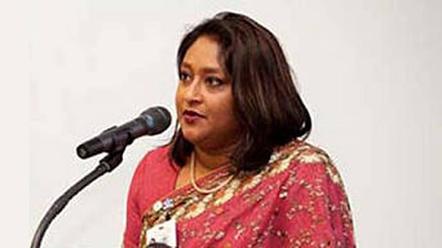 সায়মা ওয়াজেদ হোসেন পুতুল। প্রথম আলো ফাইল ছবি