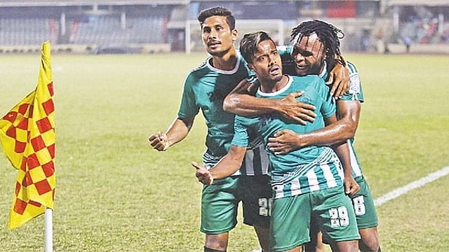 লিগে মোহামেডান ভালো খেললেও জাতীয় দলে বিবেচনায় আসেননি ক্লাবটির কোনো খেলোয়াড়। প্রথম আলো ফাইল ছবি