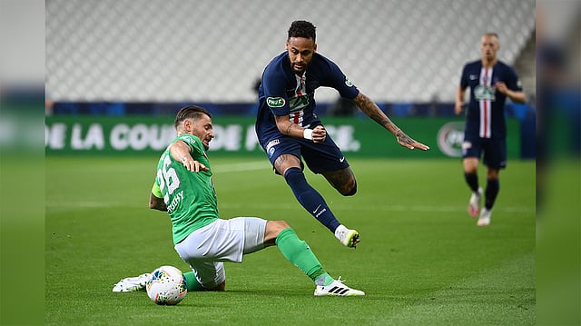 পিএসজি তারকা নেইমার। ছবি: এএফপি