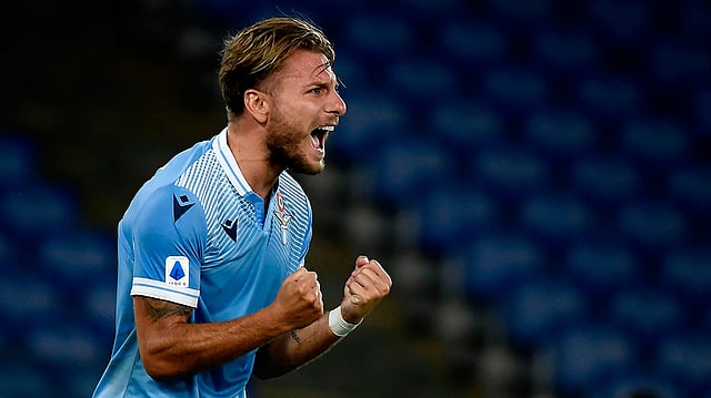 চিরো ইম্মোবিলের হাতেই উঠছে ইউরোপিয়ান গোল্ডেন শু। ফাইল ছবি