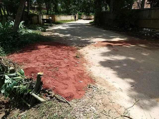 সংস্কারের পর ব্রাহ্মণবাড়িয়ার কসবার হজরত একীন আলী শাহ মাদ্রাসা–সংলগ্ন সড়ক। ছবি: সংগৃহীত