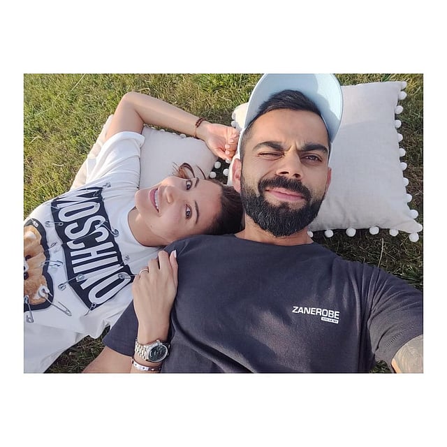 আনুশকা শর্মা ও বিরাট কোহলি। ছবি: ইনস্টাগ্রাম