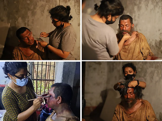 চঞ্চল চৌধুরীর লুক তৈরিতে ব্যস্ত আতিয়া