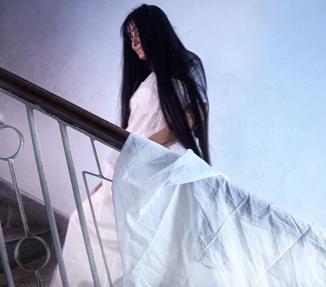 সাদা শাড়িতেই বেশি দেখা মেলে নিশির