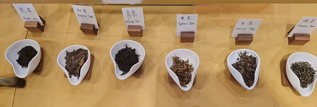 চীনের ছয় ধরণের চা