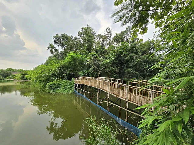 আছে চমৎকার একটা লেক