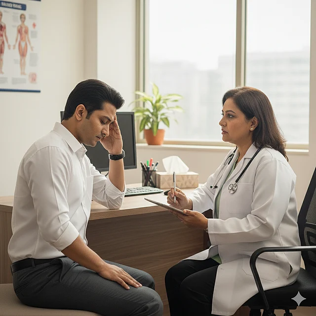 মাথাব্যথা ও মাথা ঘোরানো বোধ করতে পারেন