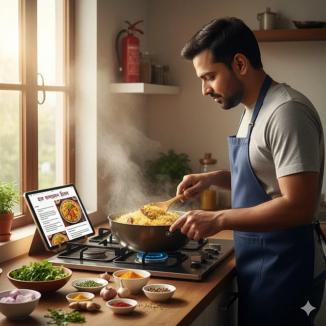 'মেন মেক ডিনার ডে" আজকে