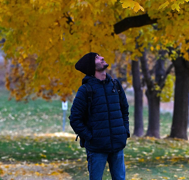 লনে হাঁটলে প্রতিটা পদক্ষেপের সঙ্গে পাতার খসখসে শব্দ যেন হেমন্তের সংগীত।