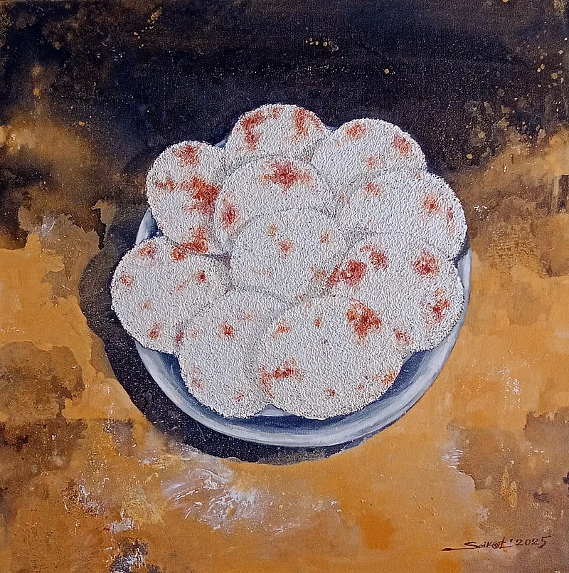 ‘নবান্ন–৫‘। শিল্পী মোঃ সৈকত হোসাইন