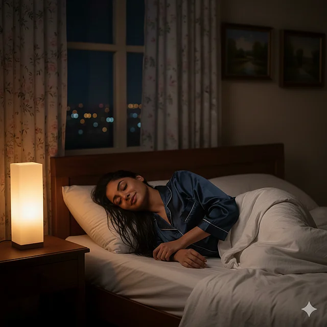 বিছানায় শুয়ে ধীরে ধীরে নিজের শরীরের প্রতি অংশে মনোযোগ দেওয়াই বডি স্ক্যান