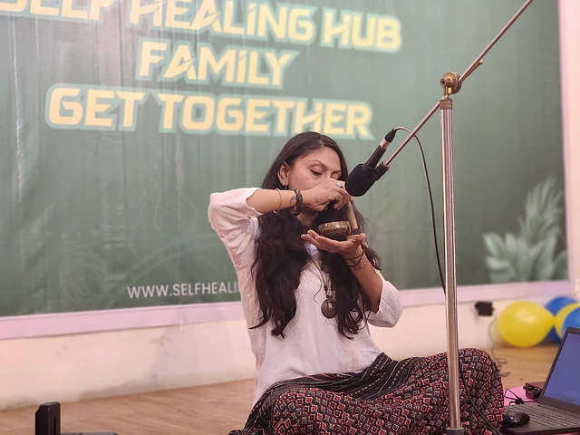 স্বয়ম্ভুর প্রতিষ্ঠাতা এবং মিউজিক থেরাপিস্ট দীপ্তি অরণি চৌধুরী