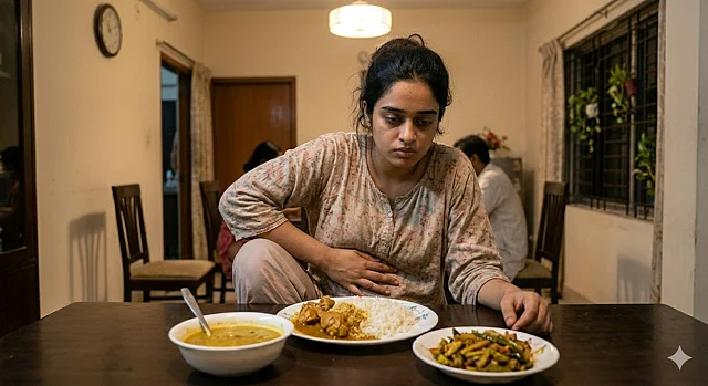 ইনফ্ল্যামেশনের লক্ষণ হিসেবে পেট ফাঁপা, হজমে সমস্যা দেখা দিতে পারে