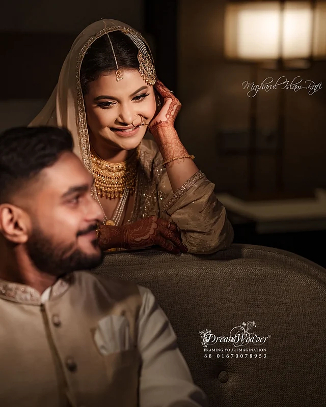 আগের সম্পর্কের তিক্ত অভিজ্ঞতা পার হয়ে পরিবারের মধ্যস্থতায় এই বিয়ে করেন তিনি
