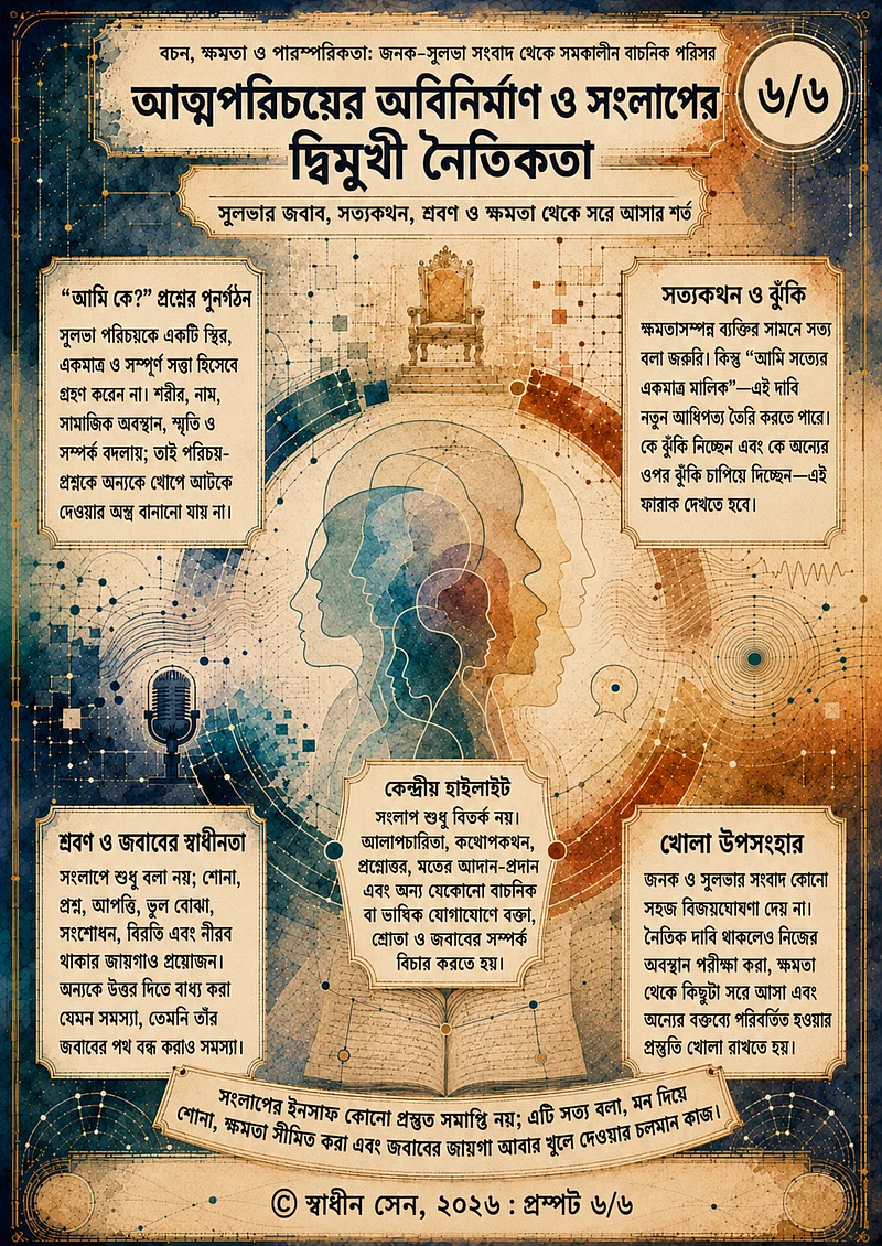 আত্মপরিচয়ের অবিনির্মাণ ও সংলাপের দ্বিমুখী নৈতিকতা