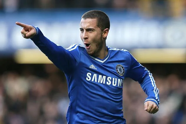 Chelsea's Hazard was named PFA young player of the year. File photo