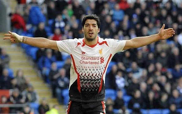 Controversial Liverpool striker Luis Suarez was named the English Professional Footballers' Association (PFA) player of the year on Sunday. File photo
