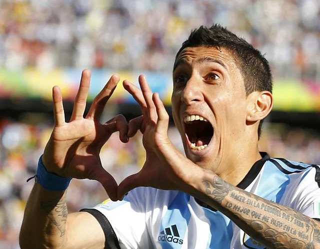 Argentina's player Angel Di Maria. Photo: AFP
