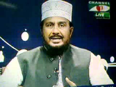 A TV grab photograph shows Nurul Islam Faruqi is preaching in a programme. Photo Courtesy Chanel-i