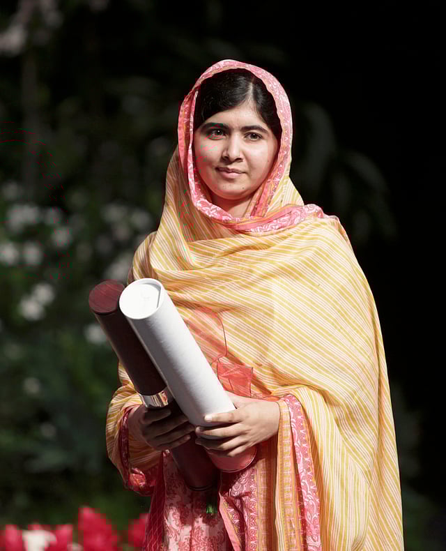 File photo of Pakistani schoolgirl activist Malala Yousafzai posing for pictures during a photo opportunity at the United Nations in the Manhattan borough of New York August 18, 2014. Reuters