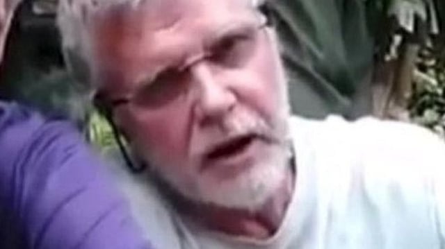 A man who identified himself as John Ridsdel has appeared in video messages. Photo: Reuters