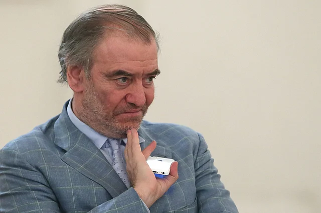 This file photo taken on 24 December, 2014 shows Russian conductor and opera company director, general director and artistic director of the Mariinsky Theatre Valery Gergiev attending a meeting of the State Council and the Presidential Council for Culture and Art at the Kremlin in Moscow. Photo: AFP