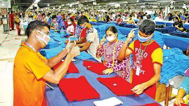 Workers on the factory floor. Photo: Zia Islam