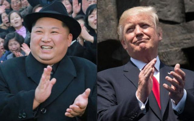 North Korean ruler Kim Jong Un and US president Donald Trump