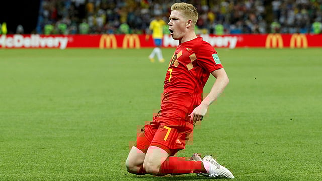 Belgium’s Kevin de Bruyne. Photo: Reuters