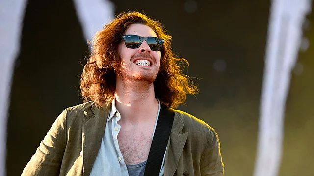 In this file photo taken on 11 April, 2015 Hozier performs on the second day of the Coachella Music Festival in Indio, California. Photo: AFP