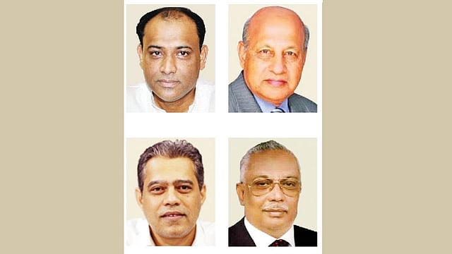 Saifuzzaman Chowdhury, Abdul Mannan, Mahi B Chowdhury and Shahidul Haque Jamal